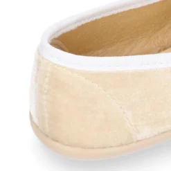 Slipper niños en terciopelo de primavera verano.