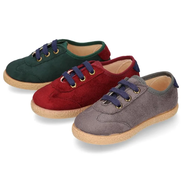 Tenis en Serratex con cordones. EDICIÓN ESPECIAL.
