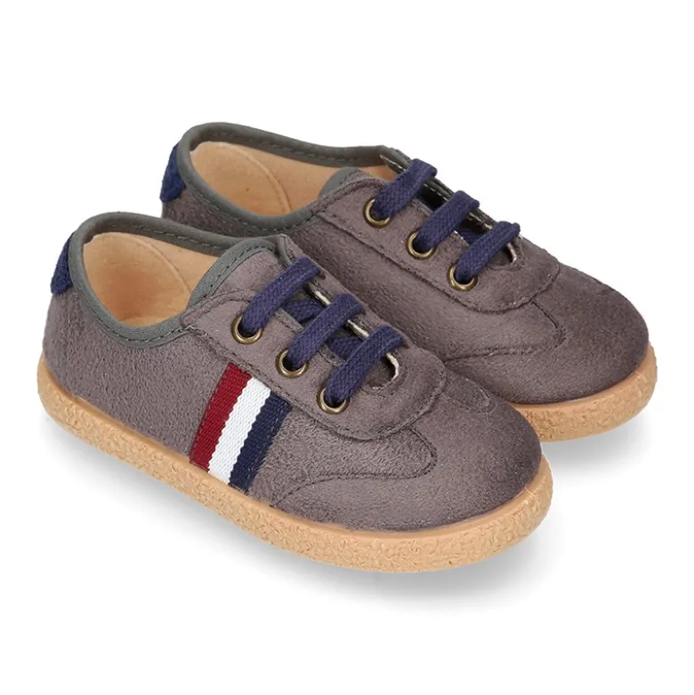 Tenis en Serratex con cordones. EDICIÓN ESPECIAL.