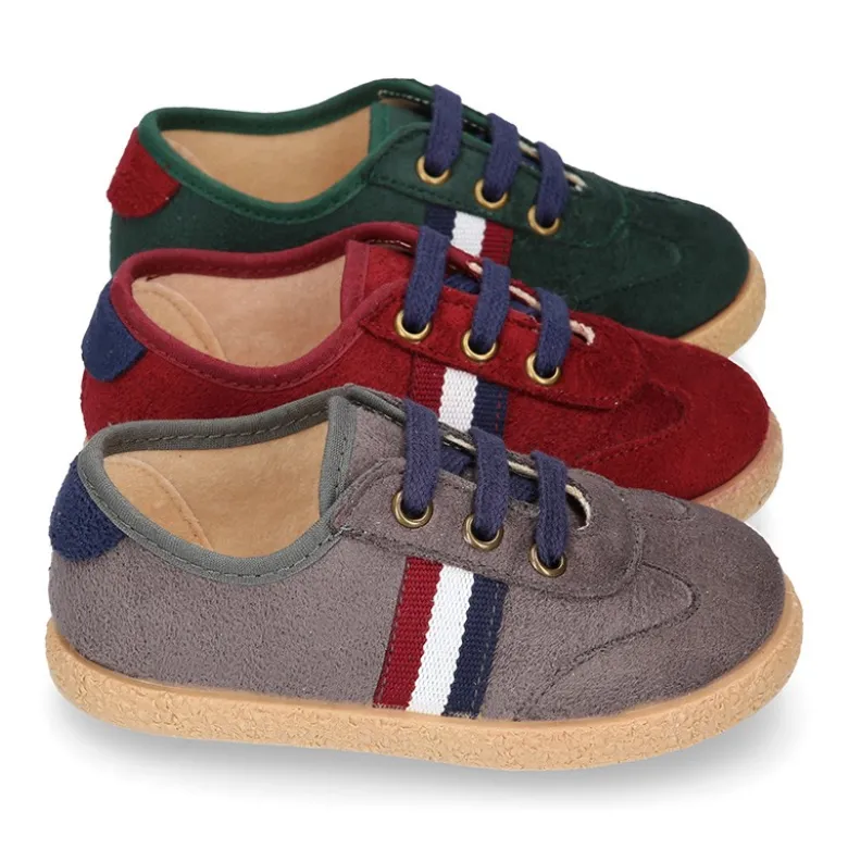 Tenis en Serratex con cordones. EDICIÓN ESPECIAL.