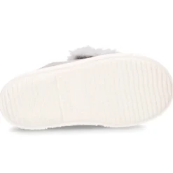 Tenis Moda niña sin cordones y con aplique de PELO en serratex.