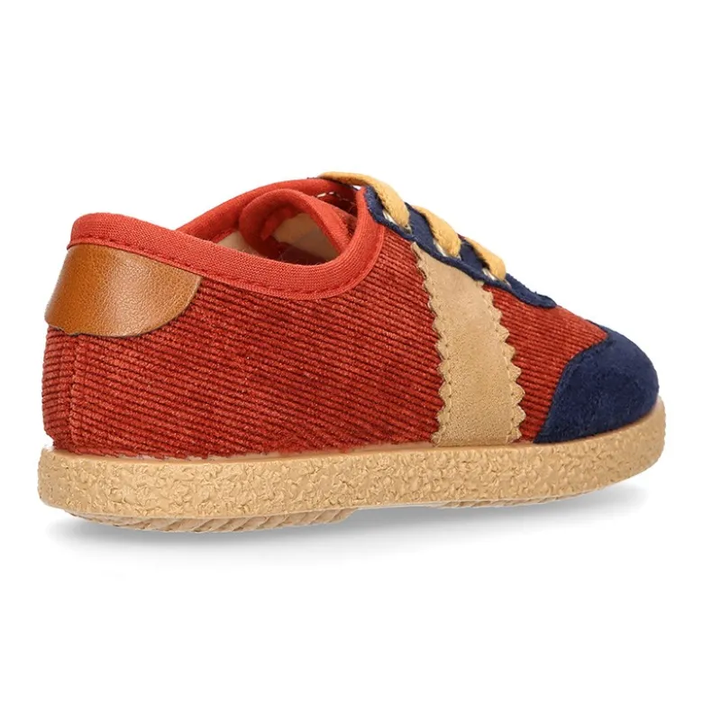 Tenis niño en PANA con cordones. EDICIÓN ESPECIAL.