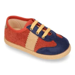 Tenis niño en PANA con cordones. EDICIÓN ESPECIAL.
