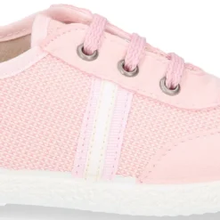 Tenis niños combinado en lona y cordones. Edición especial.