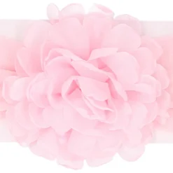 Turbante bebé con flor Chiffón.