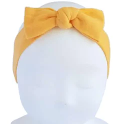 Turbante bebé con lazo.