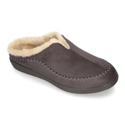 Zapatilla casa niños caballero tipo zueco en Serratex con forro lana.