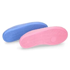 Zapatilla casa niños tipo ZUECO en lona algodón toalla.