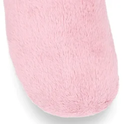 Zapatilla casa niños tipo zueco en lona tipo lana para Otoño.