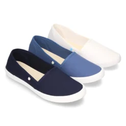 Zapatilla clásica tipo camping en lona