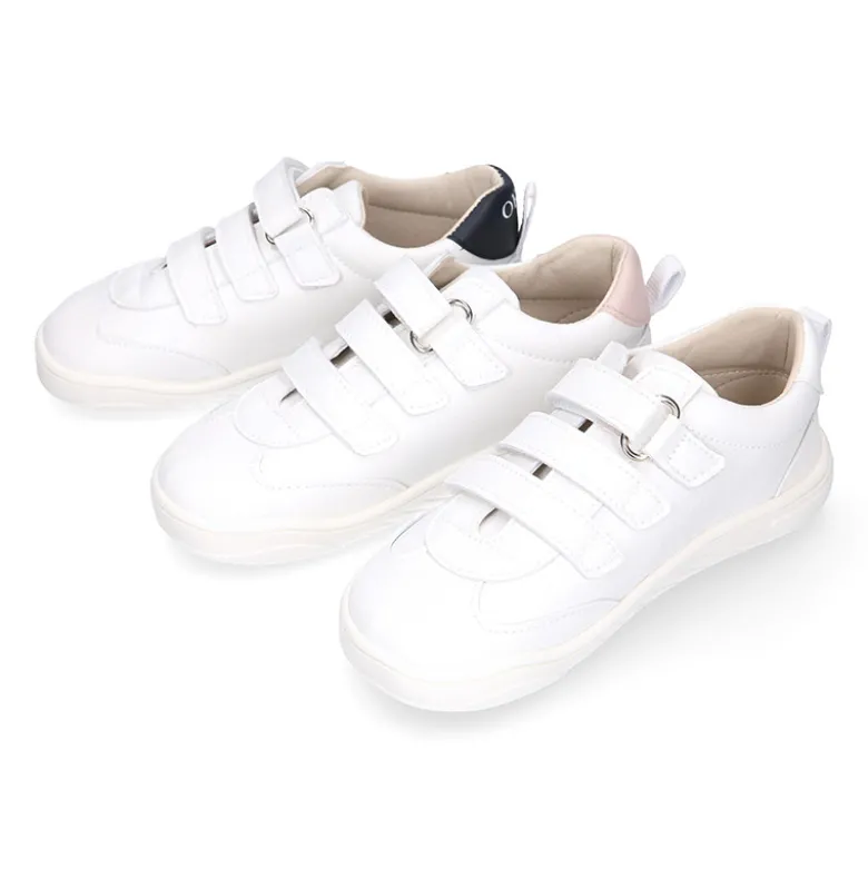 Zapatilla niños colegial respetuoso Okaa Flex.