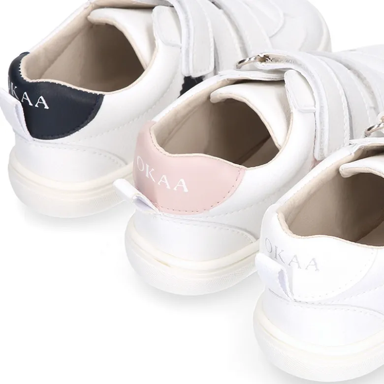 Zapatilla niños colegial respetuoso Okaa Flex.