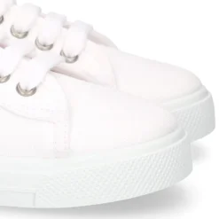 Zapatilla niños con cordones en lona algodón con diseño BANDERA.
