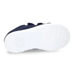 Zapatilla niños con puntera y sin cordones en lona algodón.