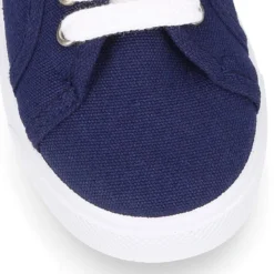 Zapatilla niños en ALGODÓN RECICLADO para vestir con cordones.