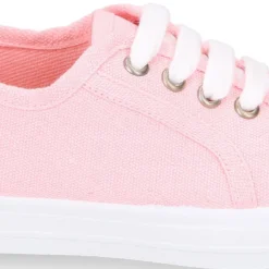 Zapatilla niños en ALGODÓN RECICLADO para vestir con cordones.