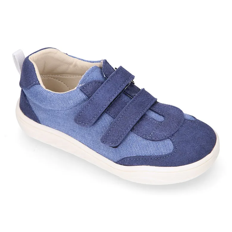 Zapatilla niños en lona canvas respetuoso de Okaa Flex casual.