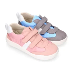 Zapatilla niños en lona nylon respetuoso de Okaa Flex casual.