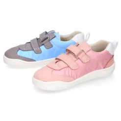 Zapatilla niños en lona nylon respetuoso de Okaa Flex casual.
