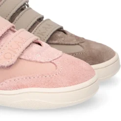 Zapatilla niños en piel modelo respetuoso Okaa Flex casual.