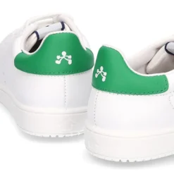 Zapatilla niños Moda con cordones en piel.