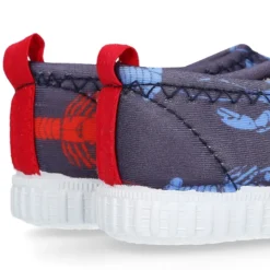 Zapatilla niños NEOPRENO con diseño con LANGOSTAS para playa y piscina.