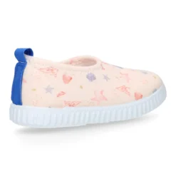 Zapatilla niños NEOPRENO con diseño con CONCHAS para playa y piscina.