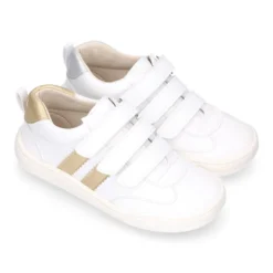 Zapatilla niños respetuoso Okaa Flex en colores de moda.