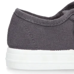 Zapatilla niños sin cordones en lona ALGODÓN RECY en colores de moda.