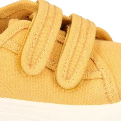 Zapatilla niños sin cordones en lona ALGODÓN RECY en colores de moda.
