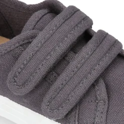 Zapatilla niños sin cordones en lona ALGODÓN RECY en colores de moda.