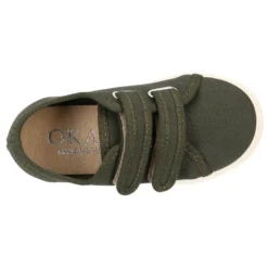 Zapatilla niños sin cordones en lona ALGODÓN RECY en colores de moda.