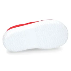 Zapatilla niños tipo bamba en lona con cordones VICHY.