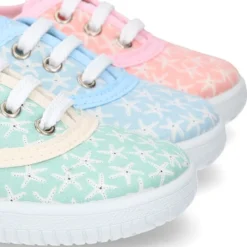Zapatilla o Bamba en lona con ESTRELLAS DE MAR.
