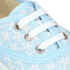 Zapatilla o Bamba en lona con ESTRELLAS DE MAR.