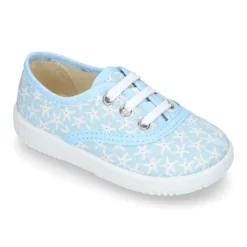 Zapatilla o Bamba en lona con ESTRELLAS DE MAR.