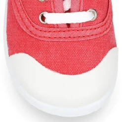 Zapatilla o Bamba niño con cordones en lona con PUNTERA.