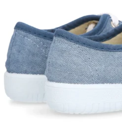 Zapatilla o Bamba niño en lona JEANS.