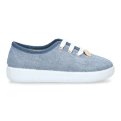 Zapatilla o Bamba niño en lona JEANS.