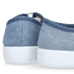 Zapatilla o Bamba niño en lona JEANS.