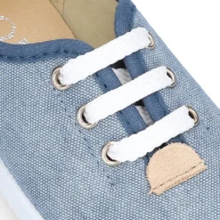 Zapatilla o Bamba niño en lona JEANS.