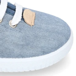 Zapatilla o Bamba niño en lona JEANS.