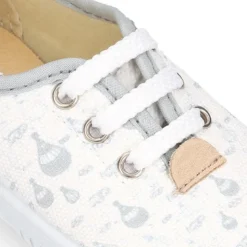Zapatilla o Bamba niños en lona con GLOBOS.