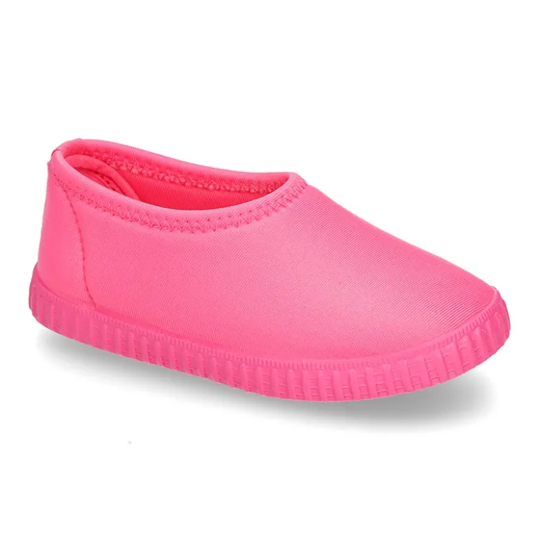 Zapatilla o bamba niños en NEOPRENO para playa y piscina.