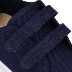 Zapatilla o BAMBA niños vestir sin cordones en lona algodón.