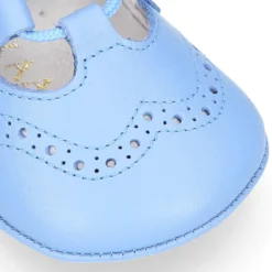 Zapatito bebé niño tipo inglés en piel napa