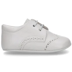 Zapatito BLUCHER bebé niño en piel napa.