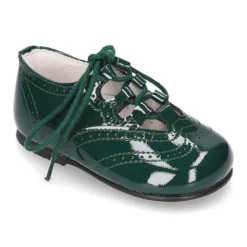 Zapatito inglesito clásico niños en piel charol.