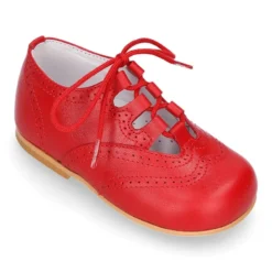 Zapatito inglesito clásico niño en piel NAPA SUAVE colores clásicos.