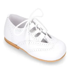 Zapatito inglesito clásico niño en piel NAPA SUAVE colores clásicos.